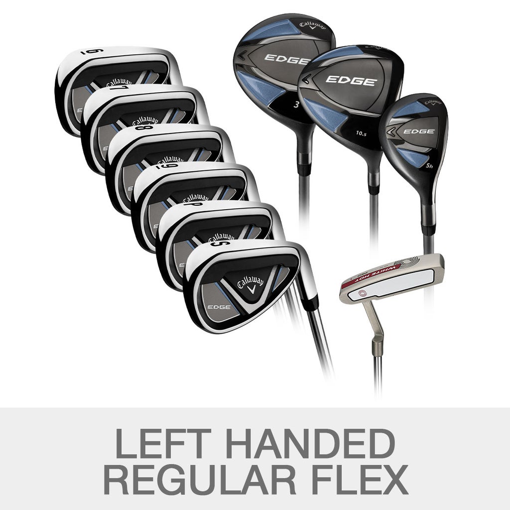 CALLAWAY LEGACY ゴルフクラブセット flexS Callaway Edge Regular Flex 10-piece Golf Club Set, Left Handed