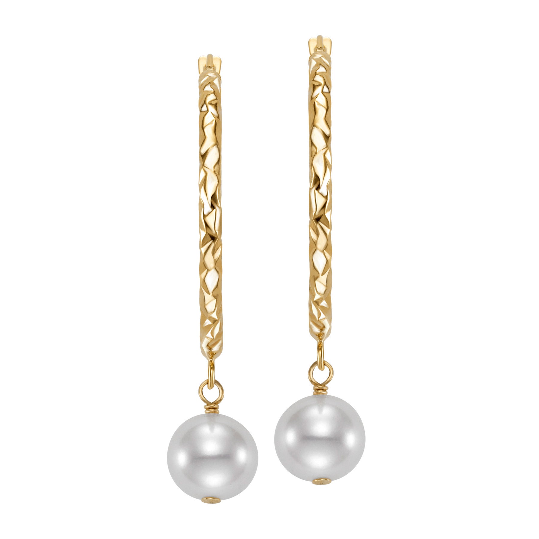 8 – 8.5 mm Cultured Freshwater Pearl Earrings | Costco