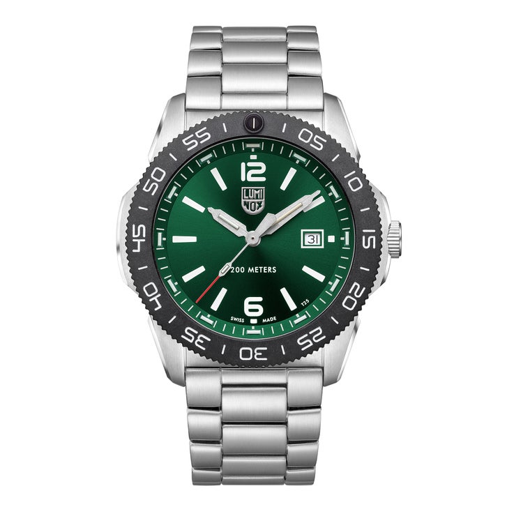Luminox Pacific Diver Stainless Steel Green Dial Men's Quartz