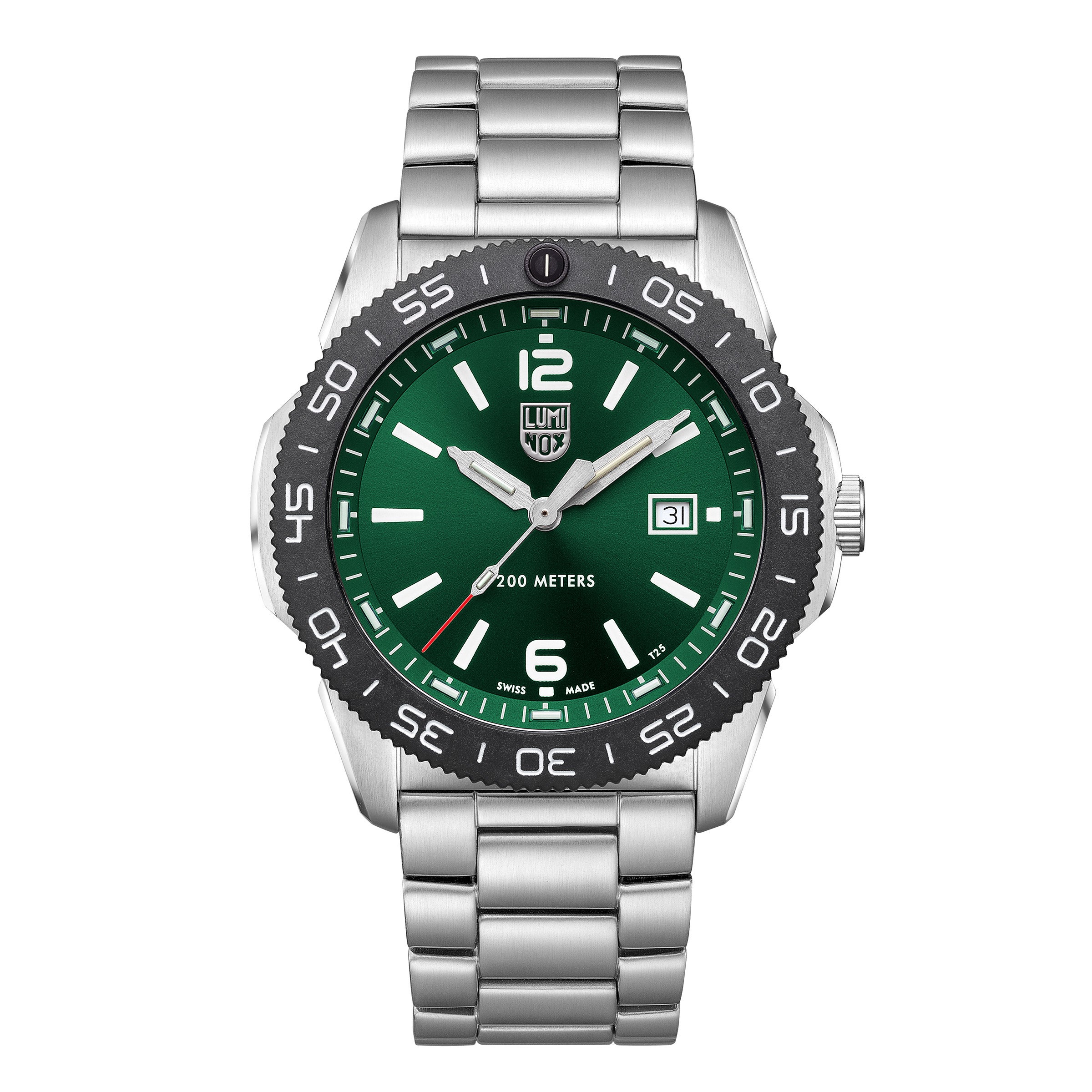 Luminox Pacific Diver Stainless Steel Green Dial Men's Quartz