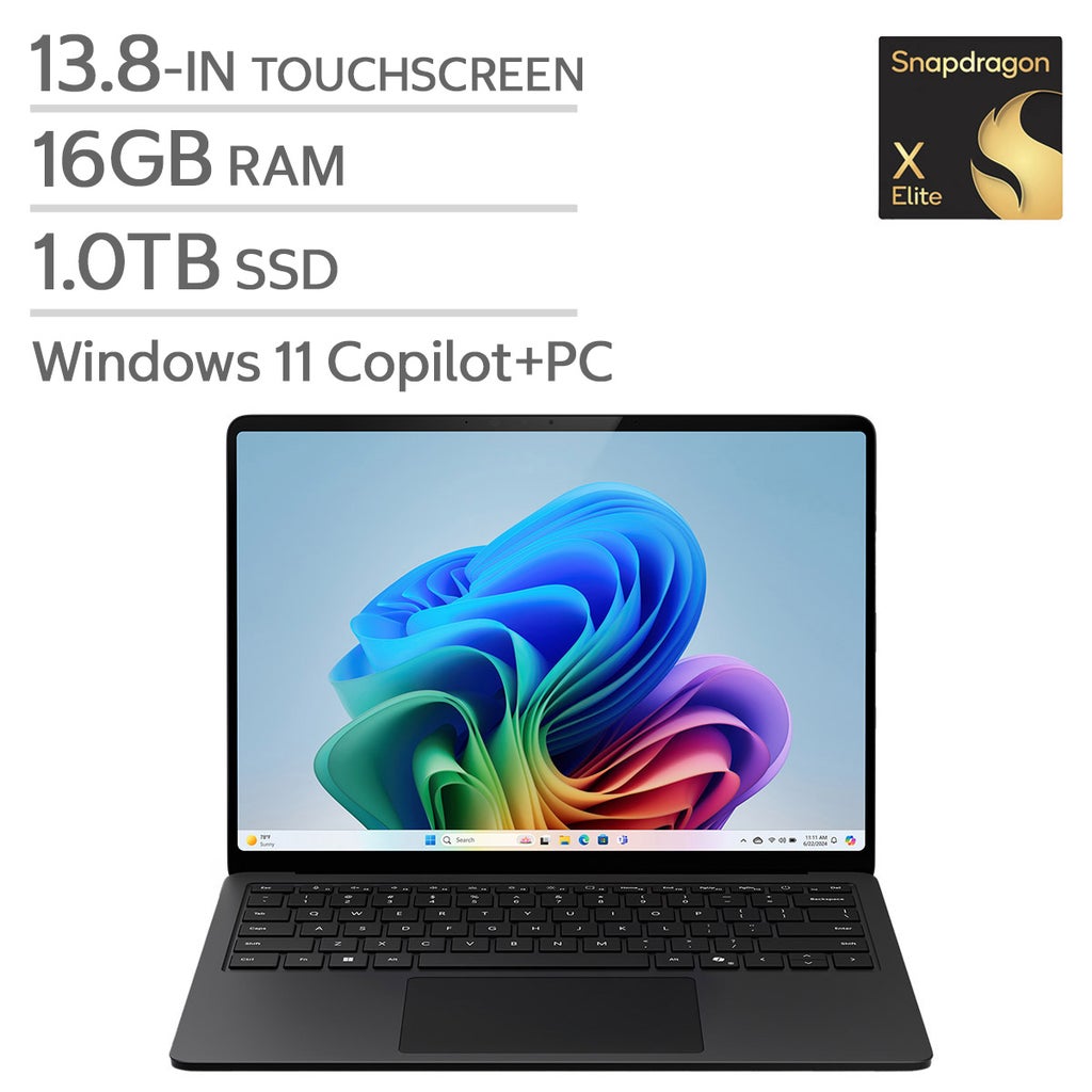 Microsoft Surface 13.8-in. Copilot+ PC Touchscreen Laptop with 1