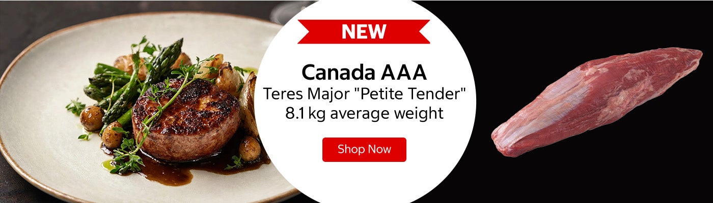 New Canada AAA Teres Major "Petite Tender" 8.1 kg average weight Shop Now 