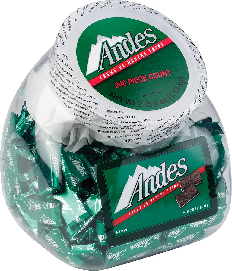 Andes Mints, Creme de Menthe, 240-count