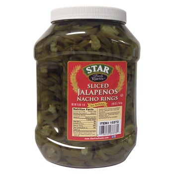 STAR Family Reserve Sliced Jalapeno Nacho Rings, 100 oz | Costco