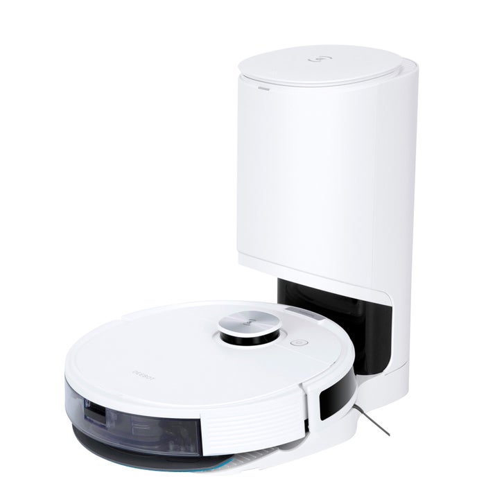 ECOVACS DEEBOT DLN12 ホワイト ECOVACS DEEBOT NEO+ Vacuum and Mop Robot with Auto-Empty Station