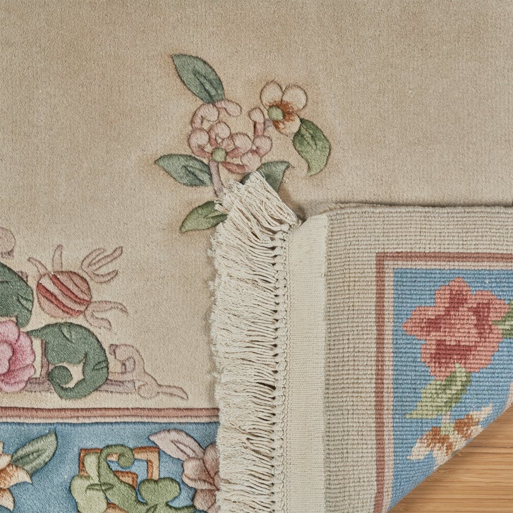 Pagoda Hand Knotted Rug Collection, Grenchen Ivory | Costco
