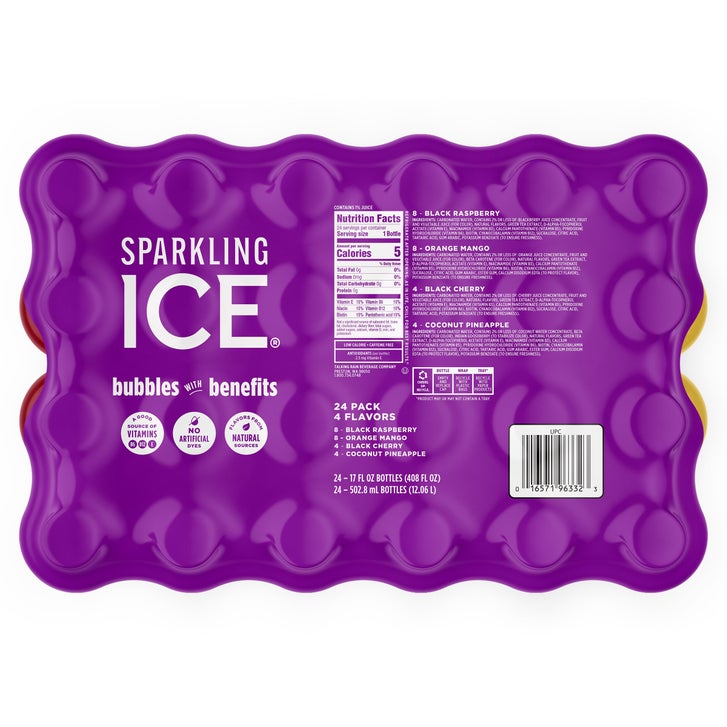 ソーピーアンコ商品✨ Sparkling Ice Zero Sugar Sparkling Water Purple Variety Pack, 17