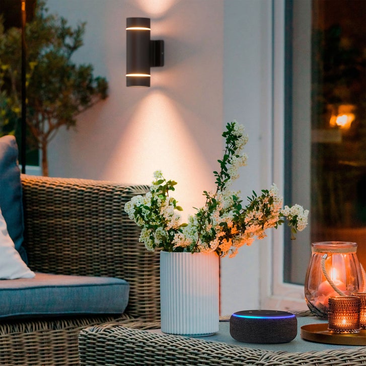 Atomi Smart Wi-Fi Rotundus Outdoor Wall Sconces 2-pack | Costco