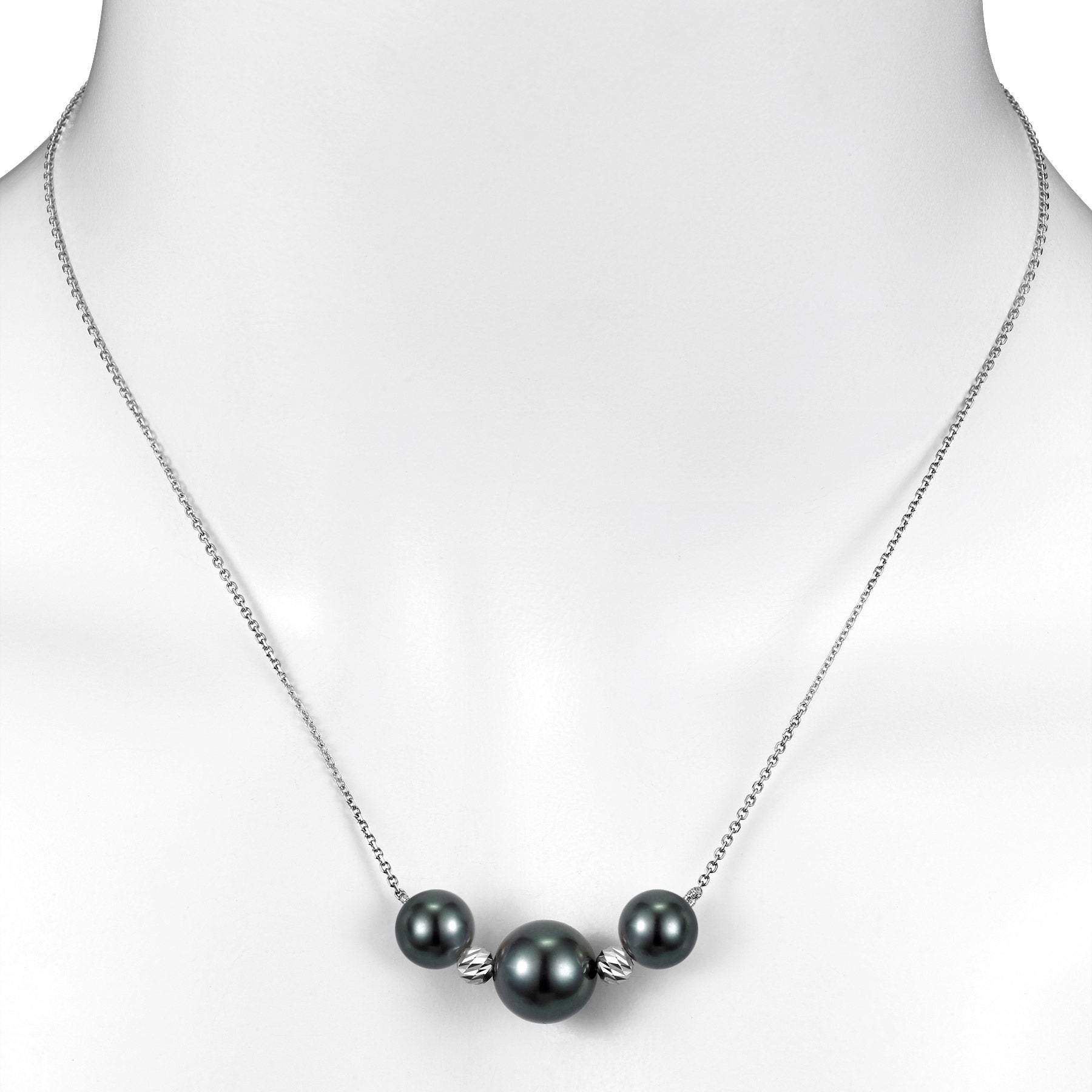 8 – 11 mm Cultured Tahitian Pearl Necklace | Costco