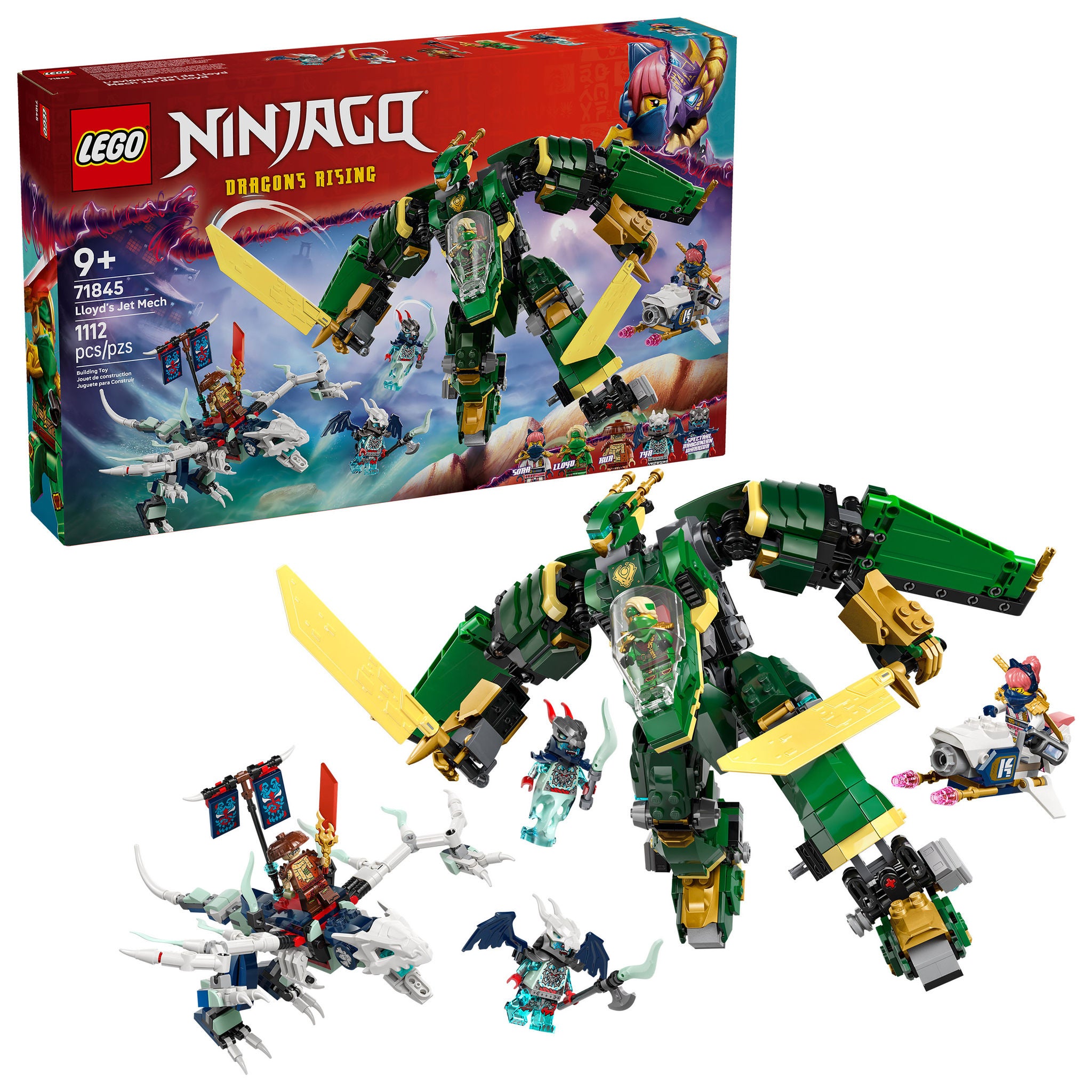 LEGO NINJAGO Lloyd's Jet Mech 71845 | Costco