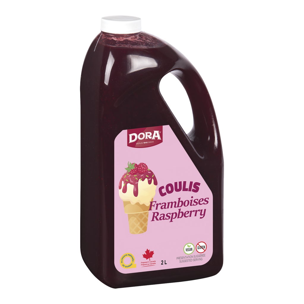 Dora Raspberry Dessert Topping 2L | Costco