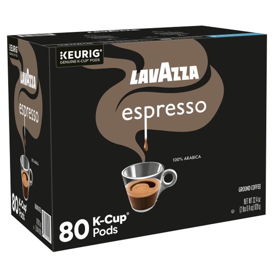 Lavazza Espresso Coffee Medium Roast K-Cup Pod, 80-count | Costco