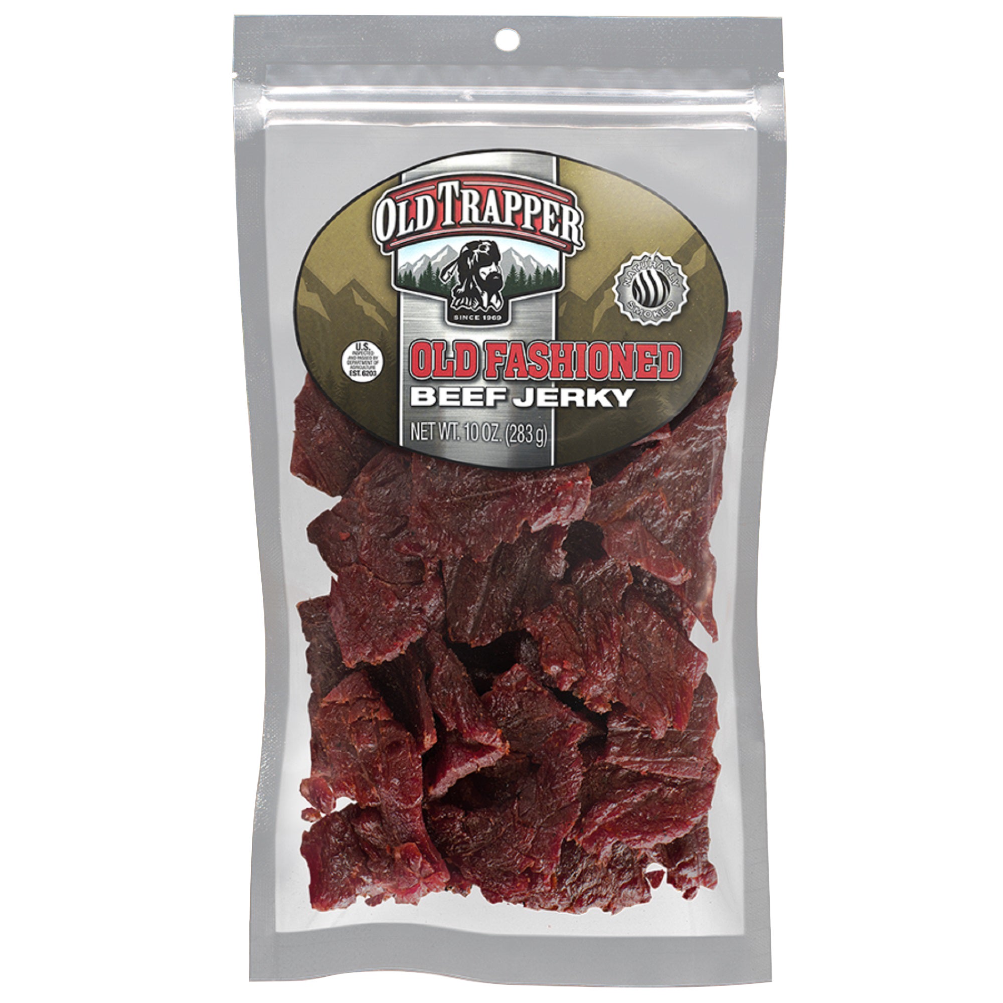 Old Trapper Beef Jerky, Old Fashioned, 10 oz | Costco