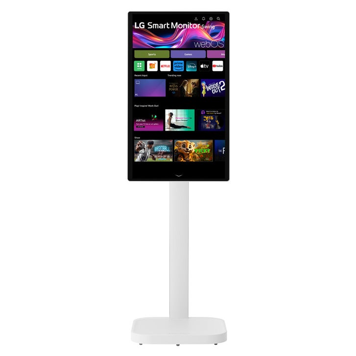 【早い者勝ち】LG Smart Monitor Swing LG 31.5 in. UHD Touchscreen Smart Monitor Swing with Rolling Stand