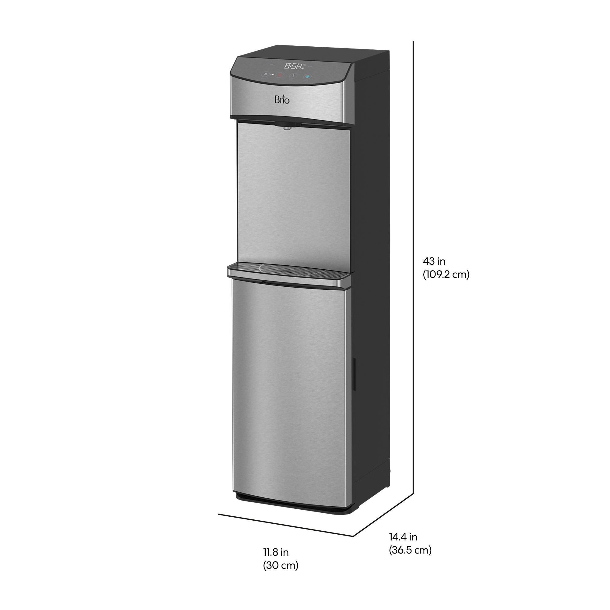 Brio 740 Series Self-Cleaning Bottom Load Water Cooler | Costco