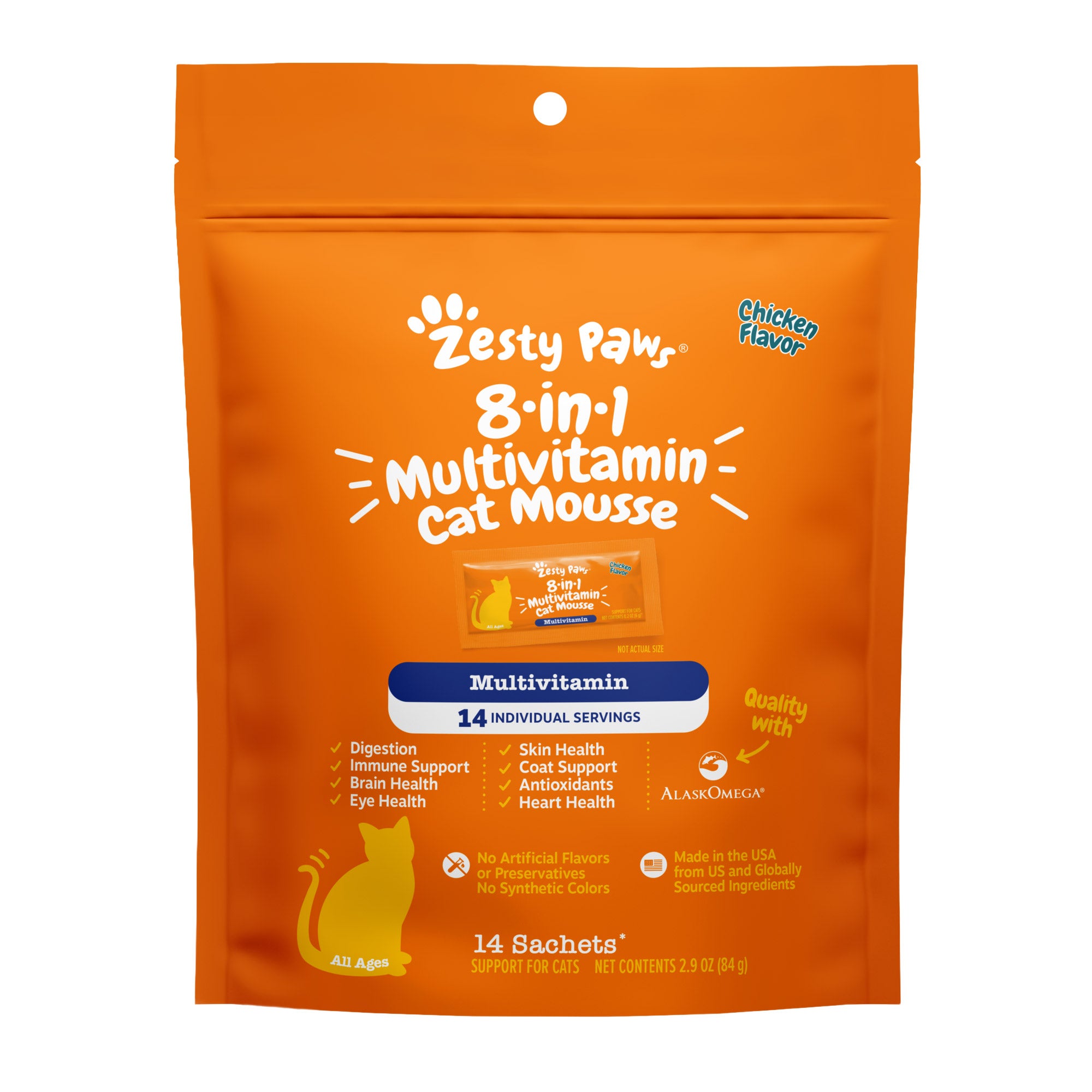 Zesty Paws Mousse, 14 count, 2-pack | Costco