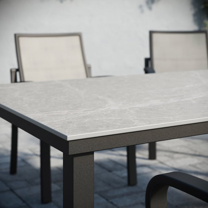 Agio Maxwell 7-piece Outdoor Patio Sling Dining Set | Costco