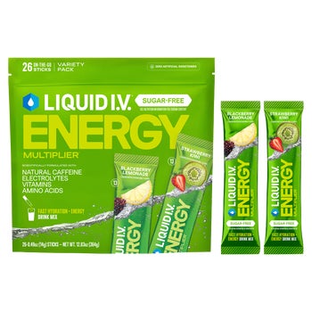 Energy Multiplier, 26 Individual Serving Stick Packs in Resealable Pouch, Sugar Free, Variety Pack