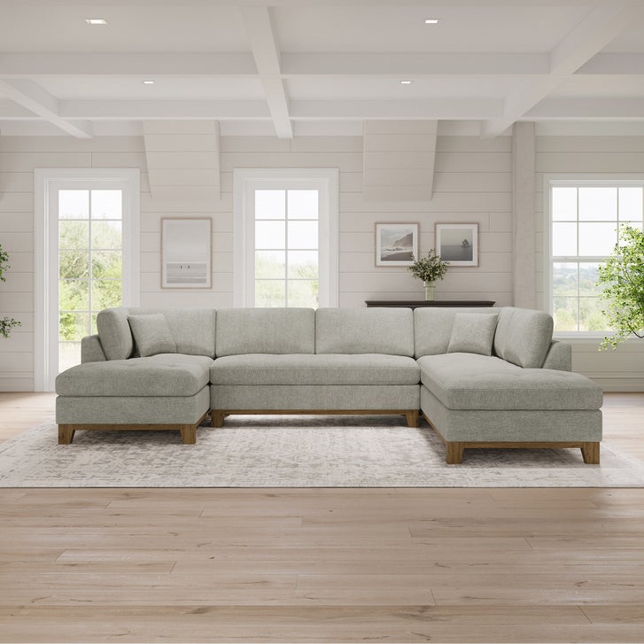 Thomasville Tavish Fabric Sectional with Storage | Costco