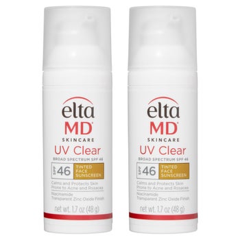 EltaMD UV Clear Tinted Broad Spectrum SPF 46, 1.7 oz, 2-pack | Costco