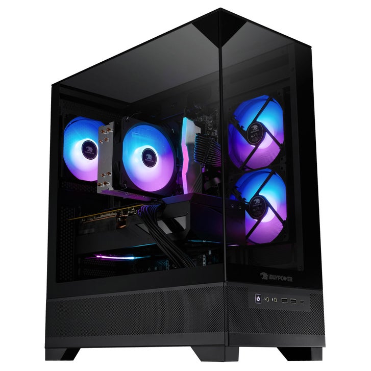 iBUYPOWER Element Gaming PC - AMD 8-Core Ryzen 7 8700F processor