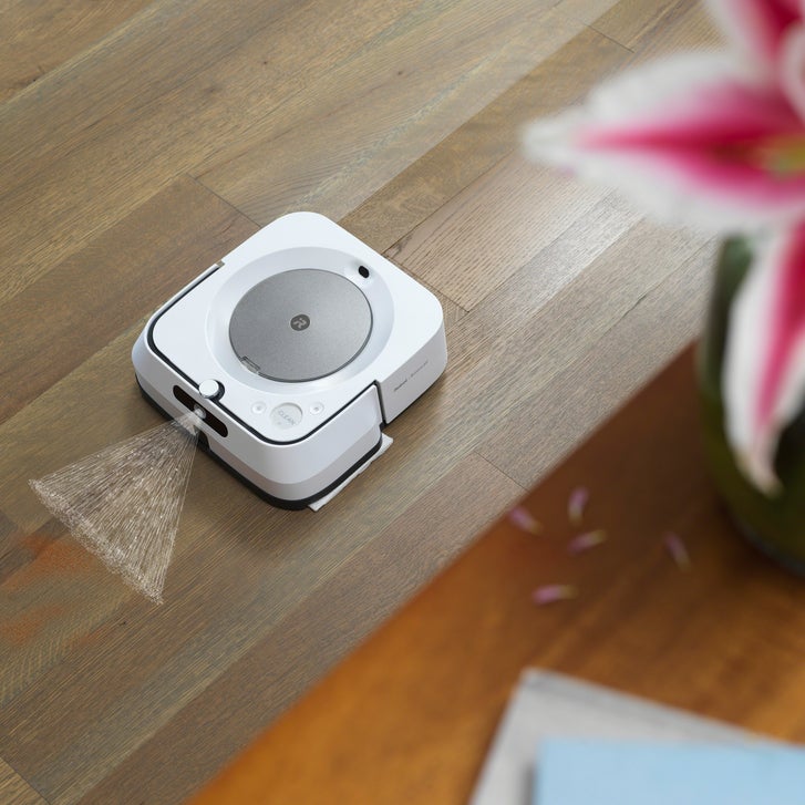 iRobot Braava Jet m6CB Robot Mop That Teams With Roomba Robot