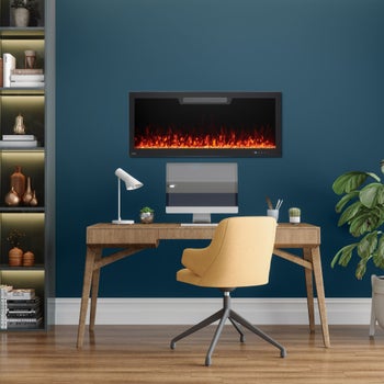 Napoleon 106.7 cm (42 in)  Electric Wallmount Fireplace