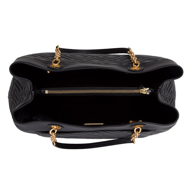 Tory Burch Fleming Triple Compartment Tote, Black | Costco
