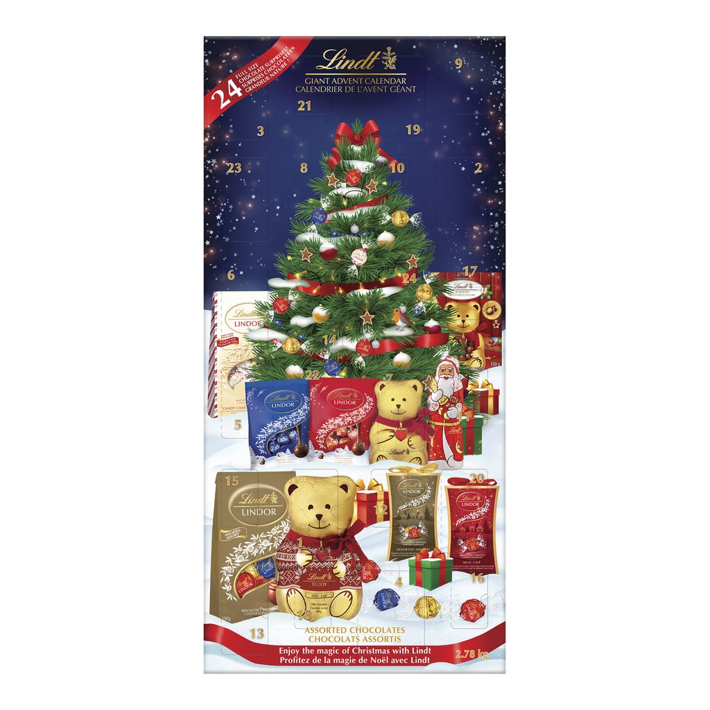 Lindt Giant Advent Calendar, 2.78 kg | Costco