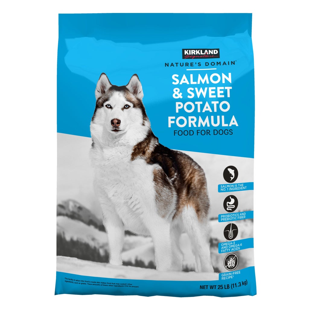 Kirkland Signature Nature's Domain Salmon and Sweet Potato Formula