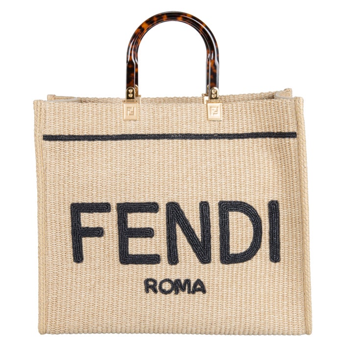 Fendi Sunshine Tote Bag, Natural | Costco