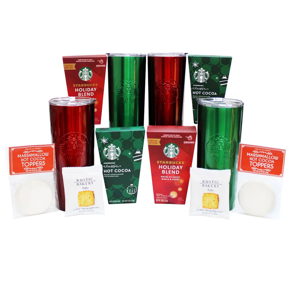 Starbucks - kakukaku　スターバックスフラグメント1080ml 580mlセット Starbucks Holiday Multi-Gift Tumbler Set 2-pack | Costco