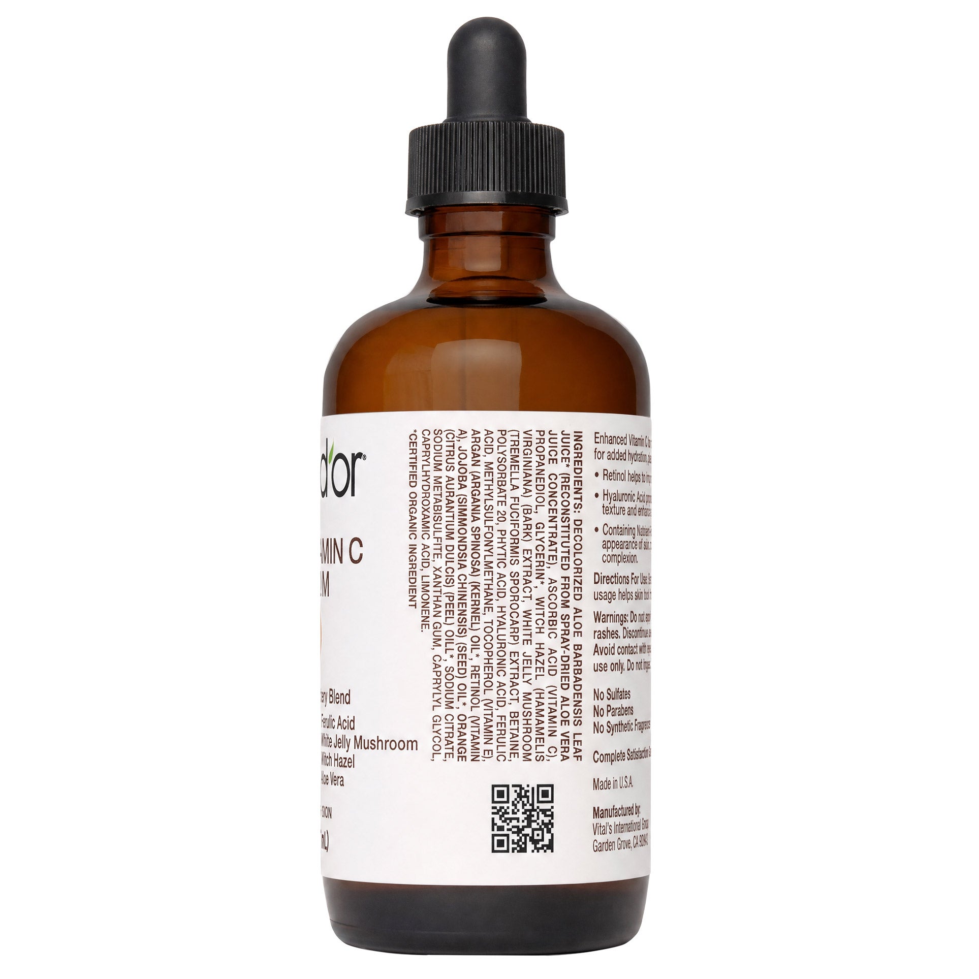 pura d'or 20% Vitamin C Serum, 6 fl oz, 2-pack | Costco