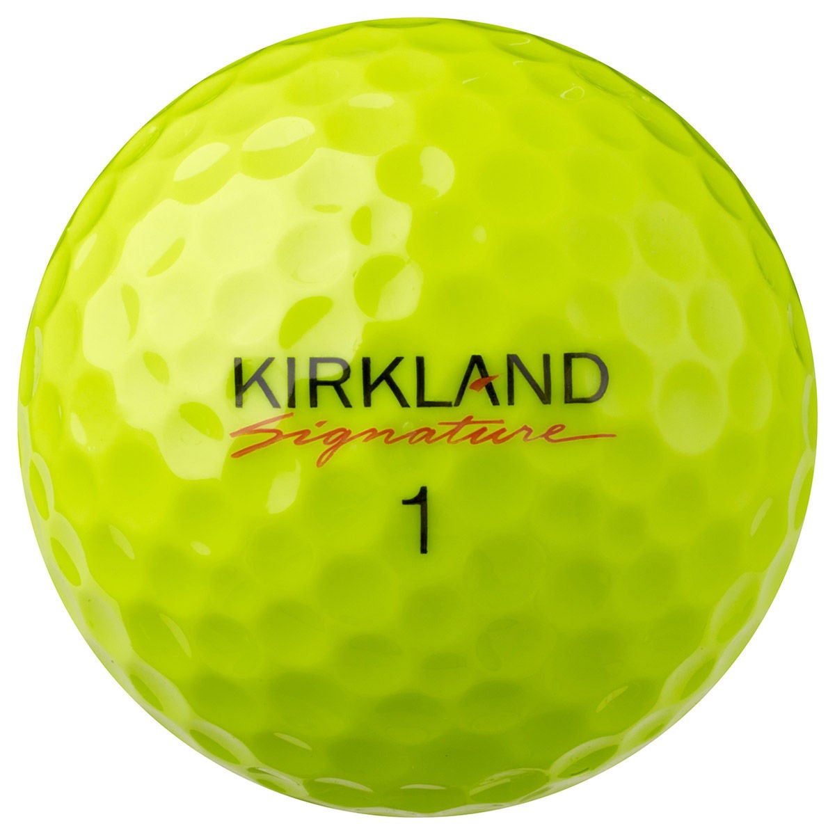 Kirkland Signature V3.0 Yellow Golf Ball, 2-dozen | Costco