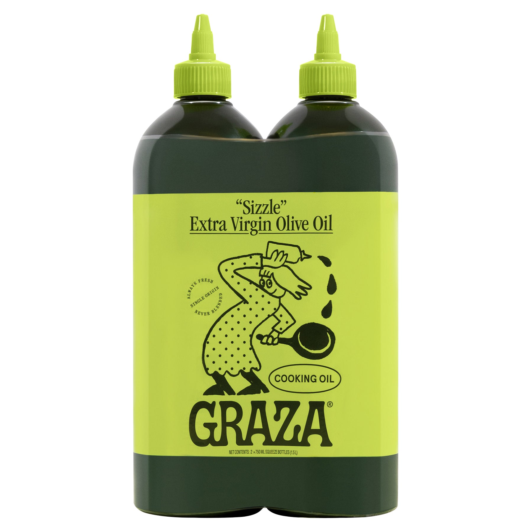 Graza Extra Virgin Olive Oil, 750 mL, 2 ct | Costco