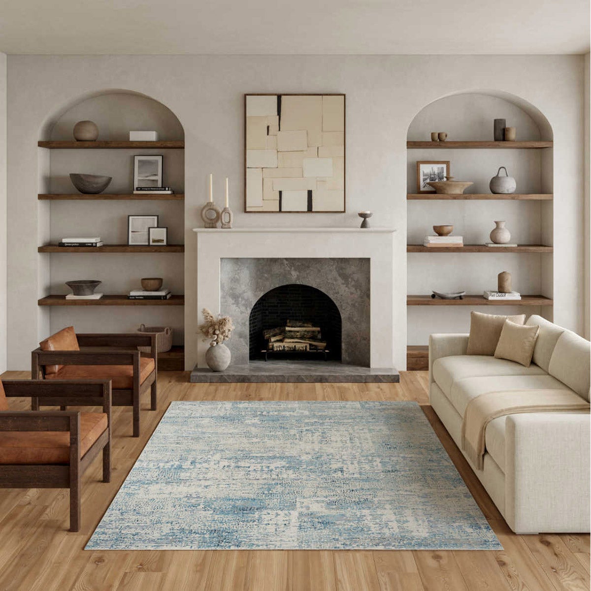 Nourison Summit Area Rug, Twilight Blue, 7'10” x 9'10” | Costco