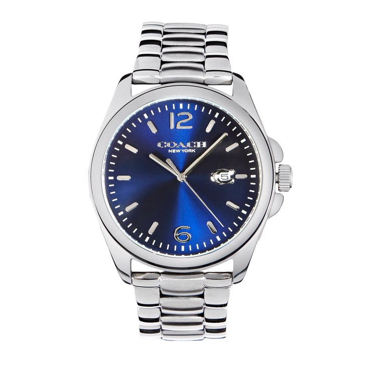 Coach Greyson Sunray Dial Stainless Steel Men display picture 1
