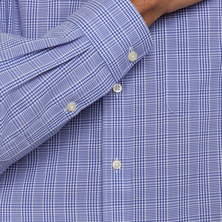 costco mens dress shirts Kirkland Signature Men's Tailored Fit Shirt, Blue/Brown Check Calvin Klein Men's Dress Shirt