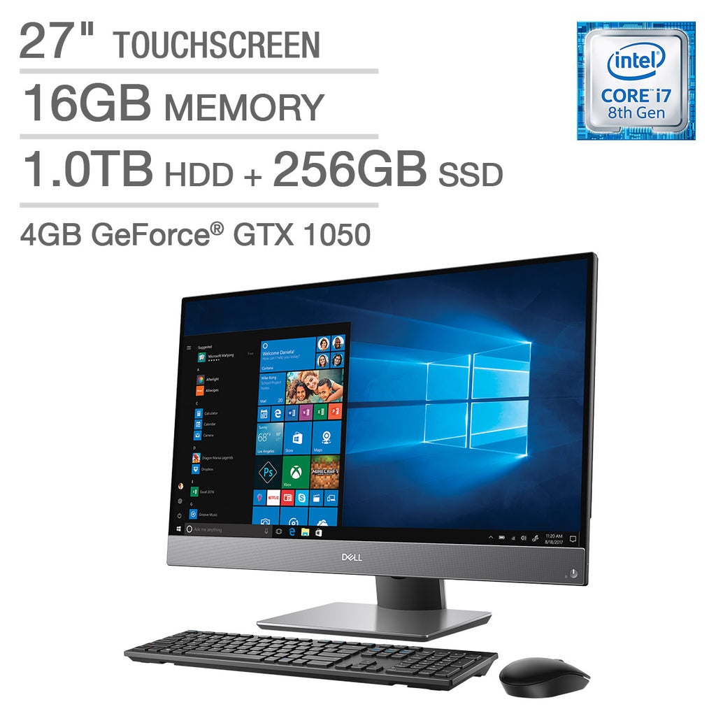 Dell Inspiron 27 7000 Series - Intel Core i7 - GeForce GTX 1050