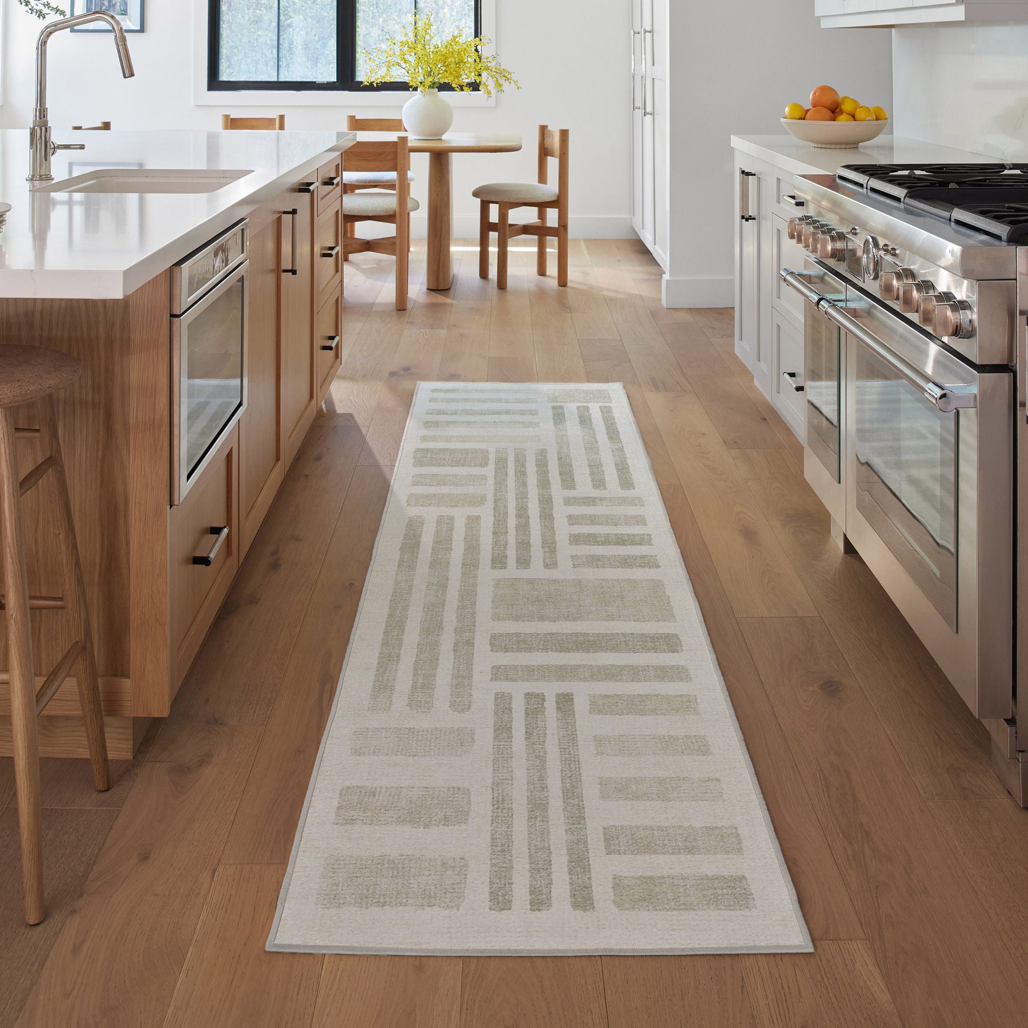 Ruggable Flatwoven Washable Lora Runner Rug, 2'6