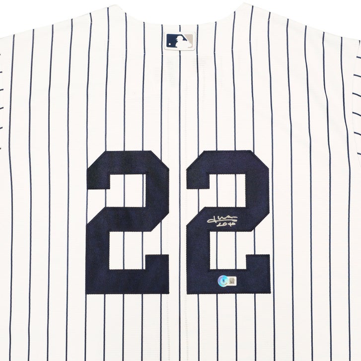Juan Soto Autographed New York Yankees White Pinstripe Nike Jersey