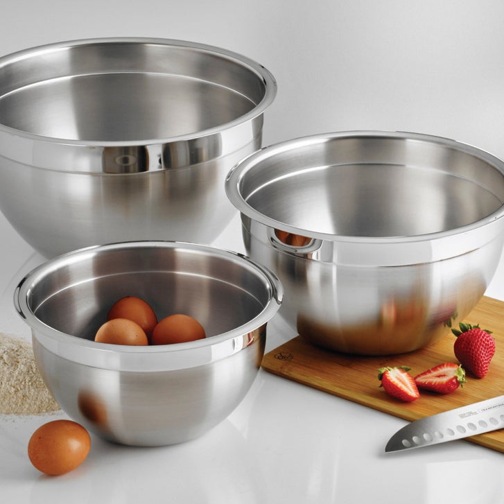 Tramontina ProLine 3-piece Stainless Steel Mixing Bowls | Costco