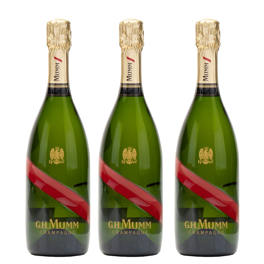 G.H. Mumm Brut Grand Cordon Champagne 750 ml 3-pack CA ONLY | Costco