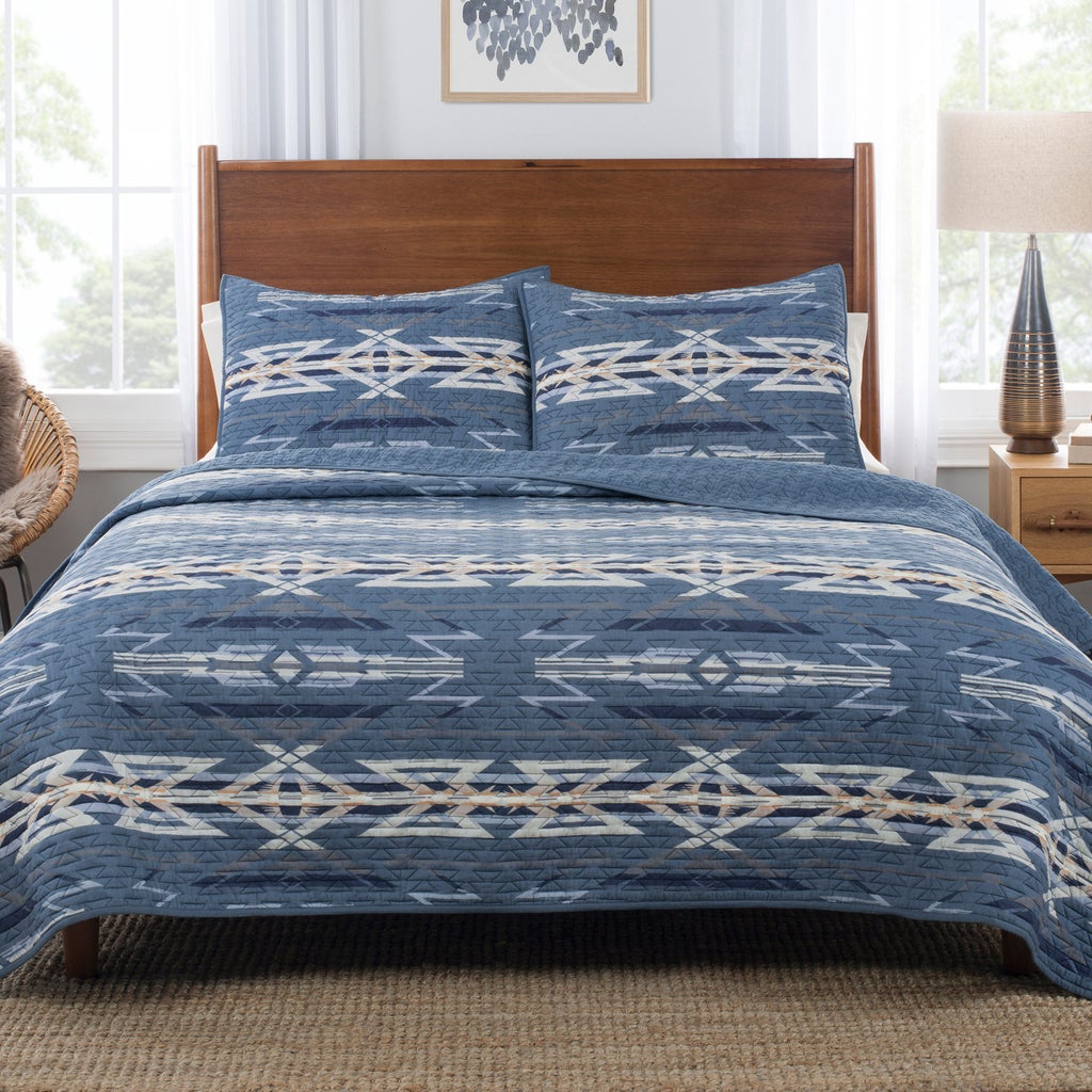 Pendleton 3-piece Quilt Set, Star Watchers | Costco