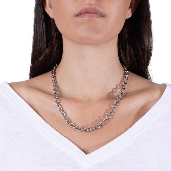 Sheryl Lowe Cable Chain Necklace 18-20