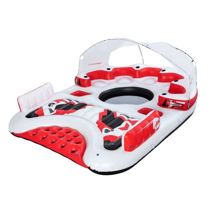 Tobin Sports Seas the Day Inflatable Island with Sunshade | Costco