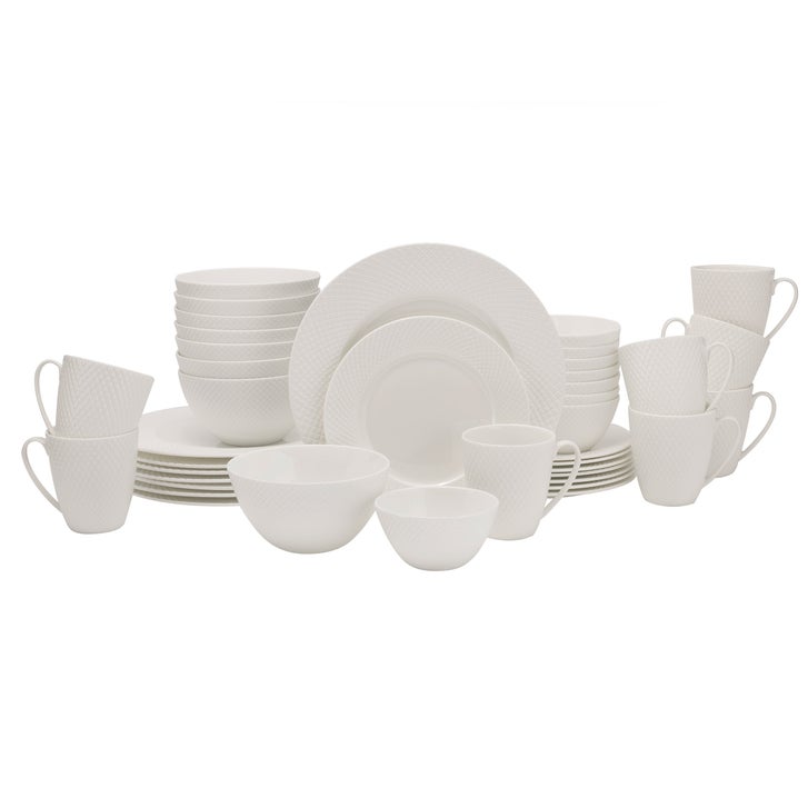 Mikasa Huntington 40-piece Bone China Dinnerware Set | Costco