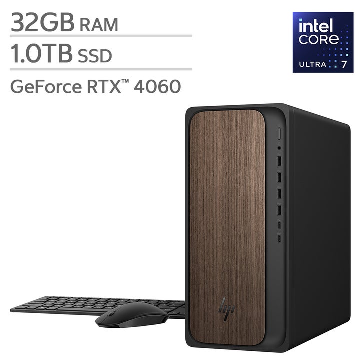 HP OmniDesk Desktop Tower - Intel Core Ultra 7 Series 2 Processor