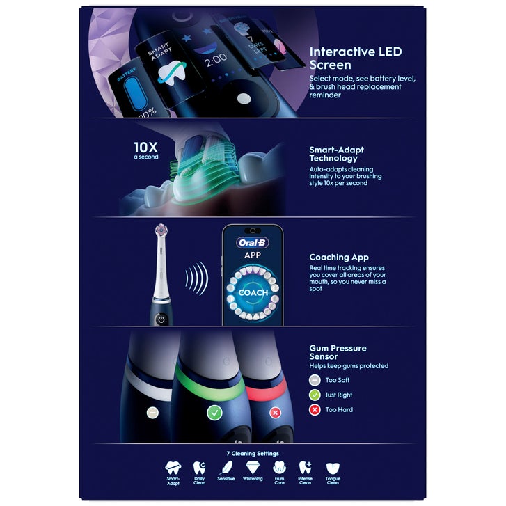 Oral-B iO Ultimate Clean and Whiten Rechargeable Electric Toothbrush