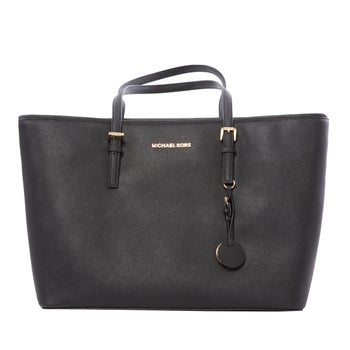 MICHAEL KORS 黒 バッグ Michael Kors Jet Set Travel Multi-Function Tote Bag, Black | Costco